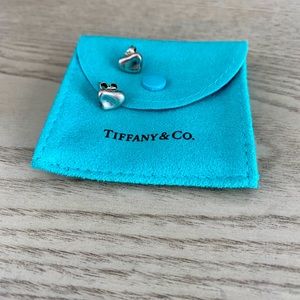 Tiffany & Co Heart Stud Earrings